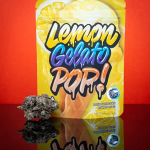 lemon gelato push pop